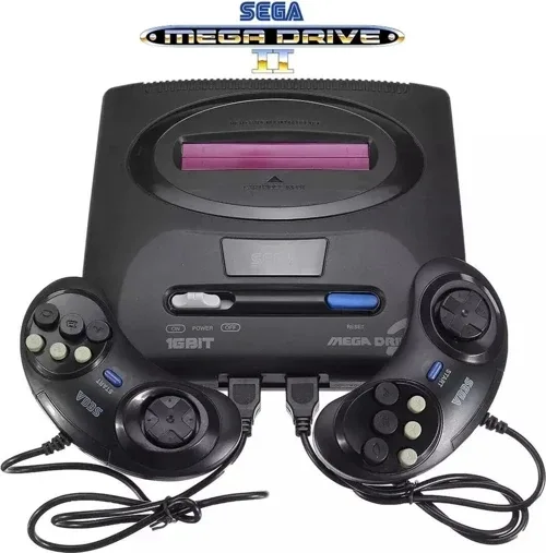 Sega Mega Drive 2 Efsane Retro Oyun Konsolu 16-Bit 368 Oyunlu Çift Kol