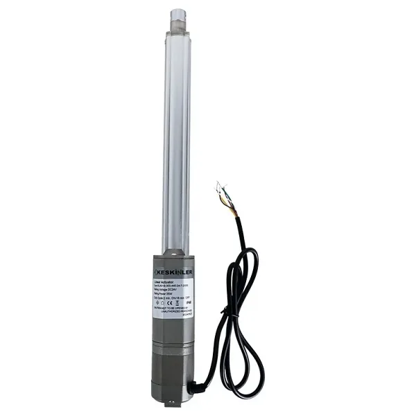 SLA019 24V 400mm 35W Cetvelli Lineer Aktüatör Motor