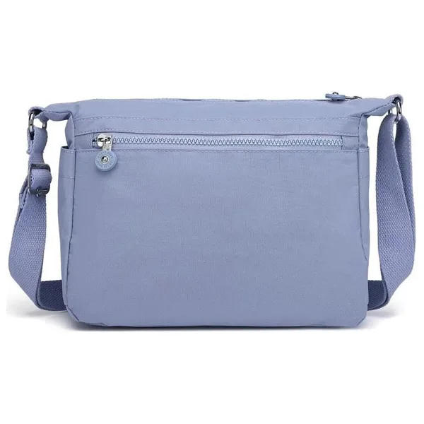 Smart Bags Krinkıl Kumaş Postacı Çantası BC 1128 - Lila