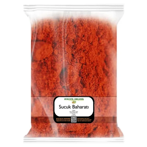 Sucuk Baharatı 500 Gr. Acısız Sucuk Harcı Saf Baharat Tuz Ilavesiz Ustasından Özel Karışım