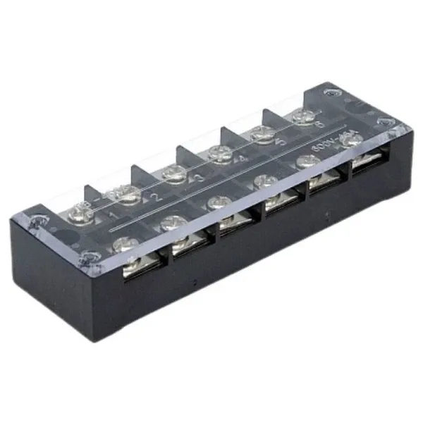 TB-4506 6P Çift Sıra Terminal Blok - 600V 45A