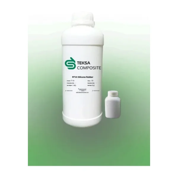TEKSA Composite 10 Shore Beyaz Rtv-2 Kalıp Silikonu 1. Sınıf 1 kg