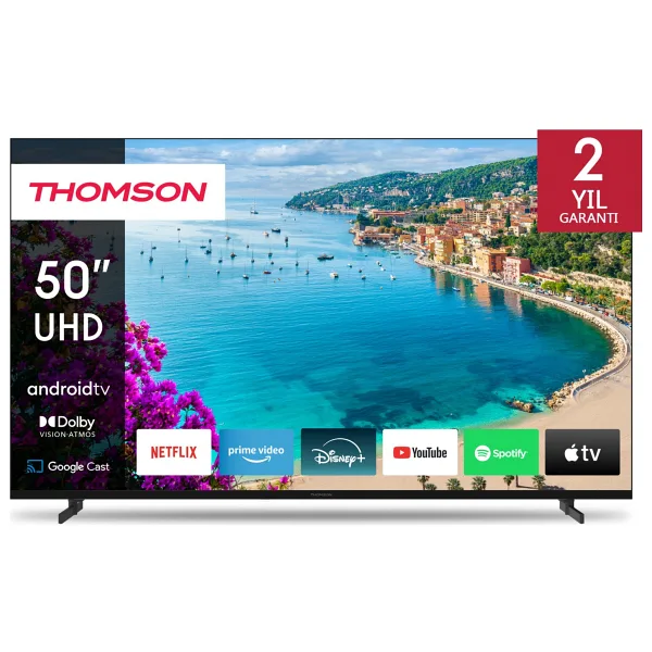 Thomson 50UA5S13 4K Ultra HD 50" 127 Ekran Uydu Alıcılı Android Smart LED TV