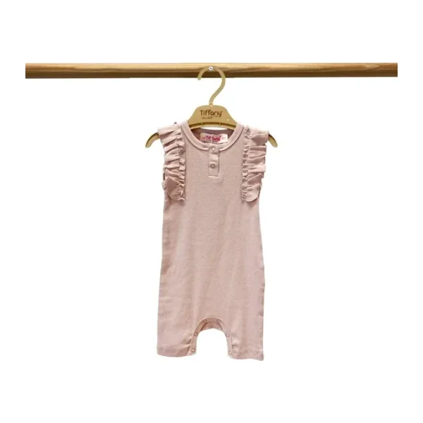 Tiffany Baby Organik Theme Fırfırlı Düğmeli Modal
