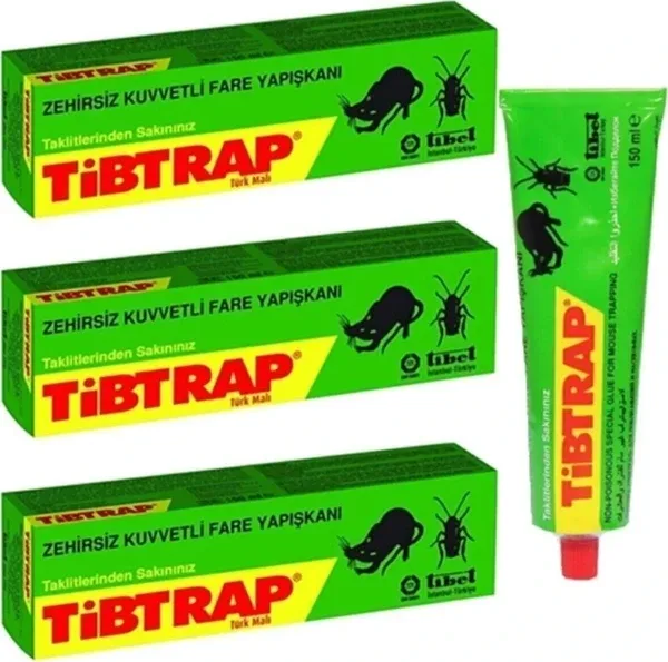 Tiptrap Tibtrap Zehirsiz Fare Yapışkanı 150ml ''3 Adet''