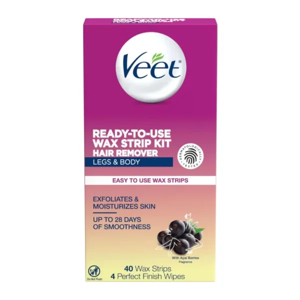 Veet Bacak Ve Vücut Bölgesi Sir Ağda Bandı 40Lı Paket