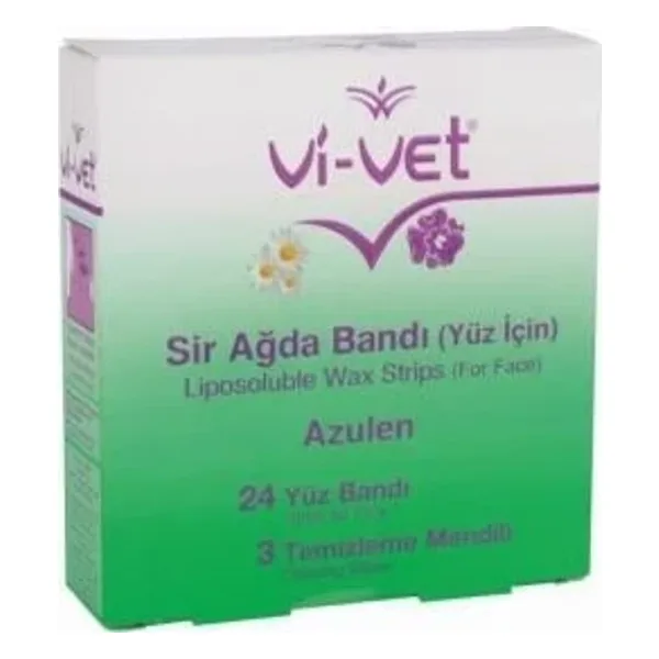 Vi-Vet Yüze Özel 24'lü Sir Ağda Bandı