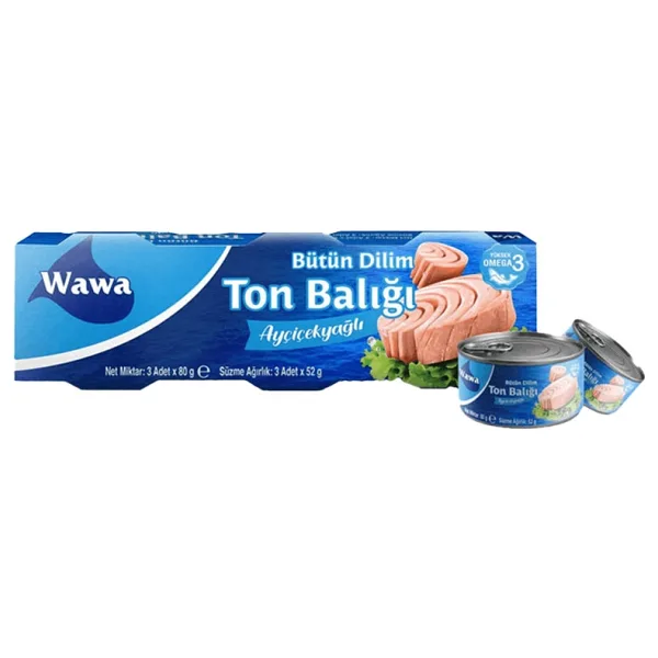 Wawa Ton Balığı 3x80 gr