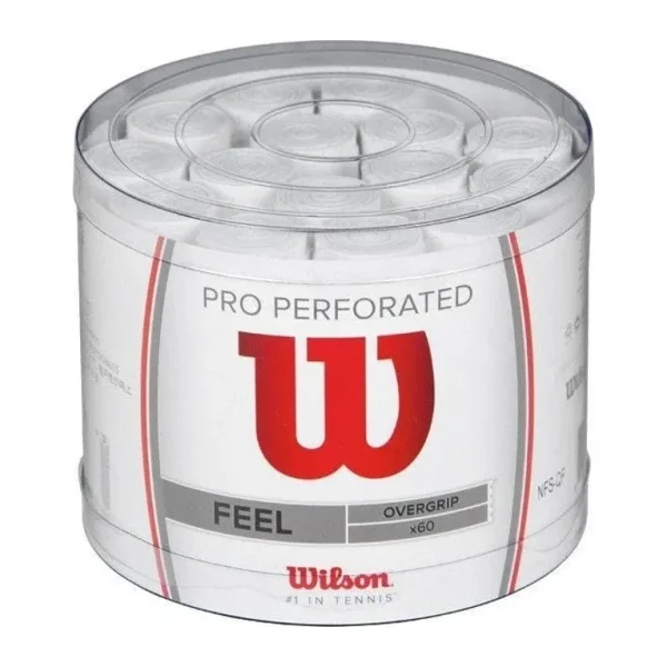 Wilson WRZ4008WH Overgrip Pro Perforated 60'lı Raket Gribi