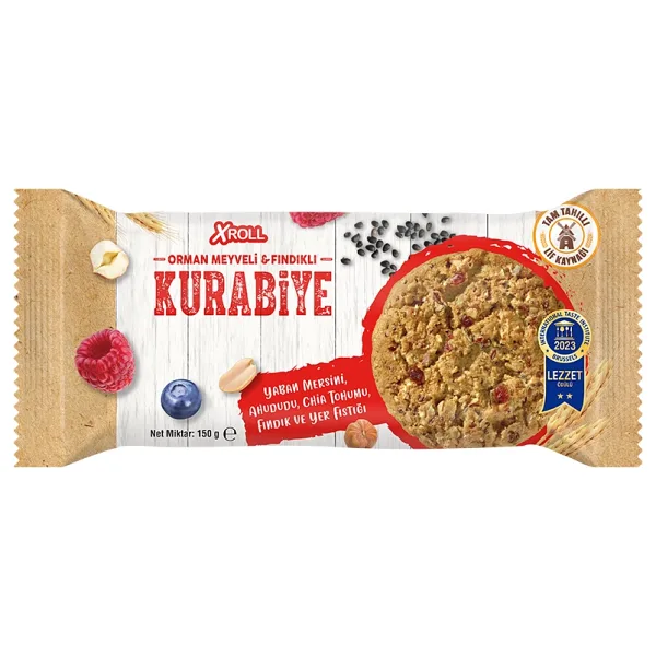 Xroll Orman Meyveli Kurabiye 150 gr