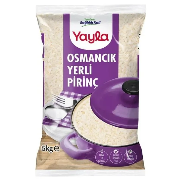 Yayla Yerli Osmancık Pirinç 5 kg
