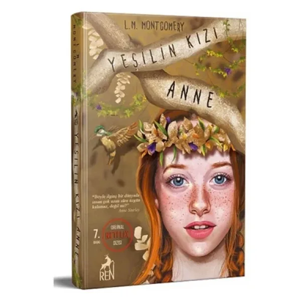 Yeşilin Kızı Anne 1 - Lucy Maud Montgomery Ren Kitap