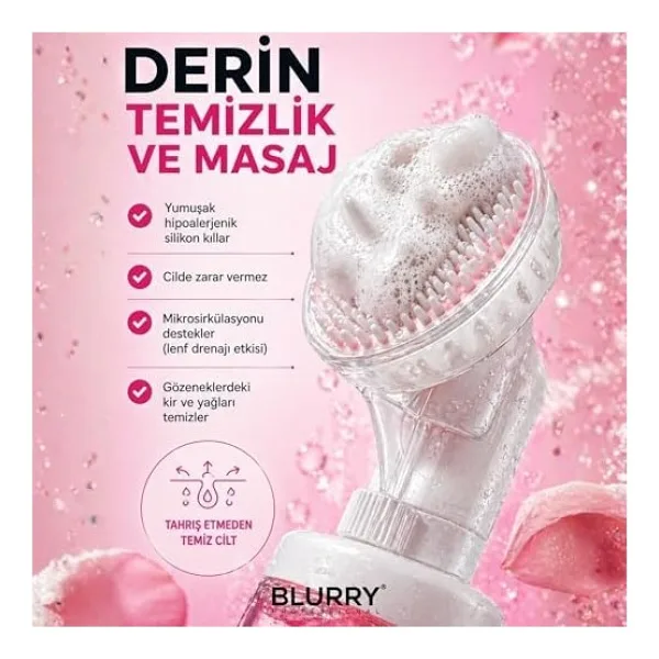 Yüz Temizleme Köpüğü, Niacinamide ve Bitkisel Kompleks ile, Panthenol, Papatya Ekstraktı, Hyaluronic Acid içerir