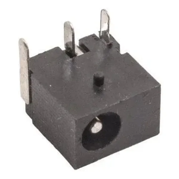 3.5x1.3mm DC Jack Şasesi - İğne Pinli