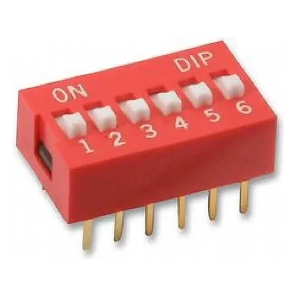 6-Pin Dip Switch