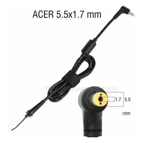 ACER 5.5x1.7 NOTEBOOK İÇİN ADAPTÖR DC KABLO