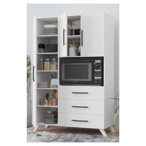 AEKA AE-2074 Aras 3 Çekmeceli Çok Amaçlı Dolap