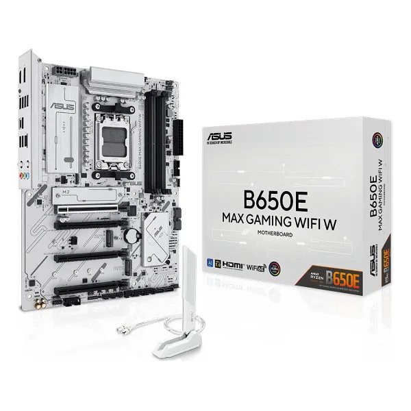 Asus B650E Max Gaming Wi-Fi W AMD AM5 DDR5 ATX Anakart