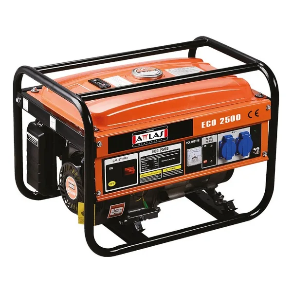 Attlas ECO 2500 3 kVA İpli Benzinli Jeneratör