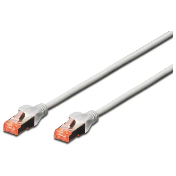 Beek Cat 6 Sftp/pımf (Pairs In Metal Foil) Patch Kablosu, 10 Metre, Lszh, Awg 26, Gri Renk