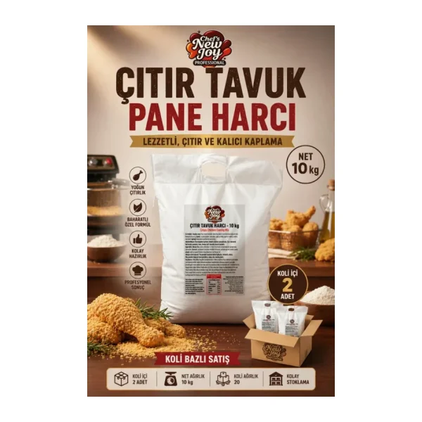 Çıtır Tavuk Pane Harcı 10 KG X 2 Adet - 1 Koli (Koli Bazlı Avantaj Paketi)