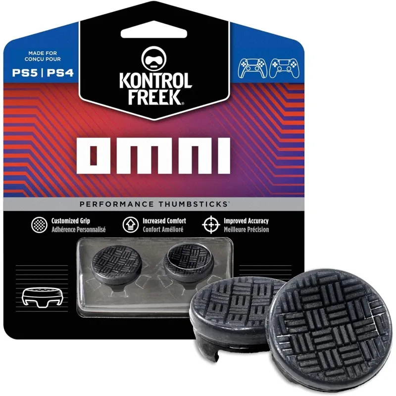 Cosmostech Kontrolfreek Cqcx Ps4 Ps5 Uyumlu Orta Konveks Performans Analog Başlık Seti - Siyah (2 Adet)