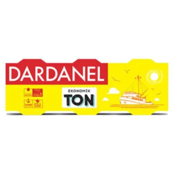 Dardanel Ekonomik Ton Balığı 3x75 gr
