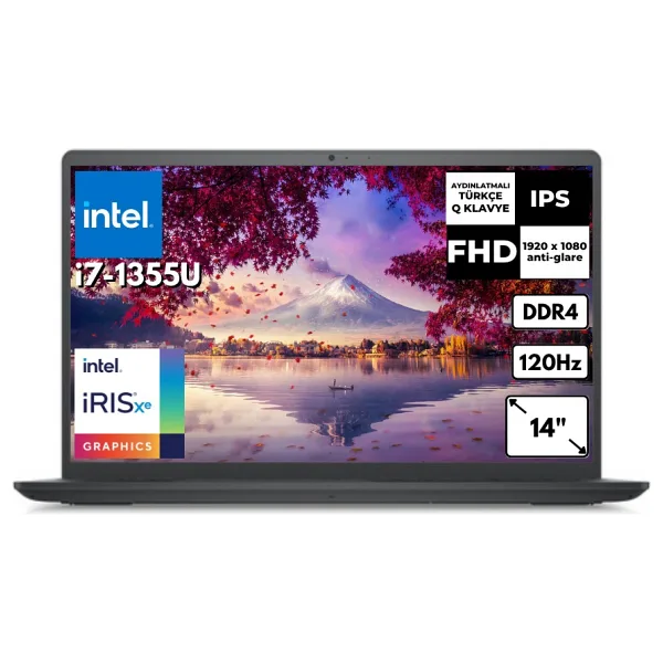 Dell Vostro 3530 N1601PVNB3530 i7-1355U 16 GB 2 TB SSD Iris Xe Graphics 15.6" W11H Full HD Notebook