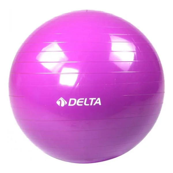 Delta 65 cm Dura-Strong Deluxe Mor Pilates Topu