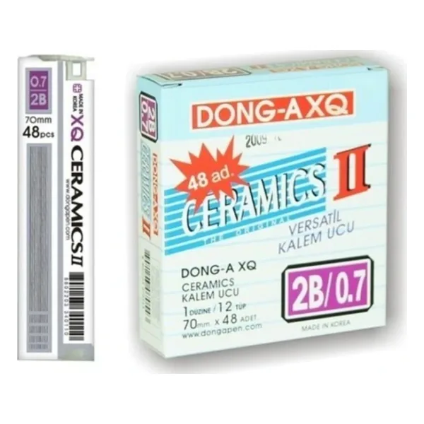 Dong-A Halsa Ceramics Min 2B Versatil Kalem Ucu 0,7 70-48 Adet 227361 (1 Stand 48 Adet)
