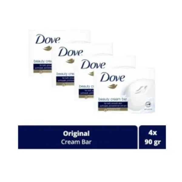 Dove Cream Bar Original 4x90 gr Güzellik Sabunu
