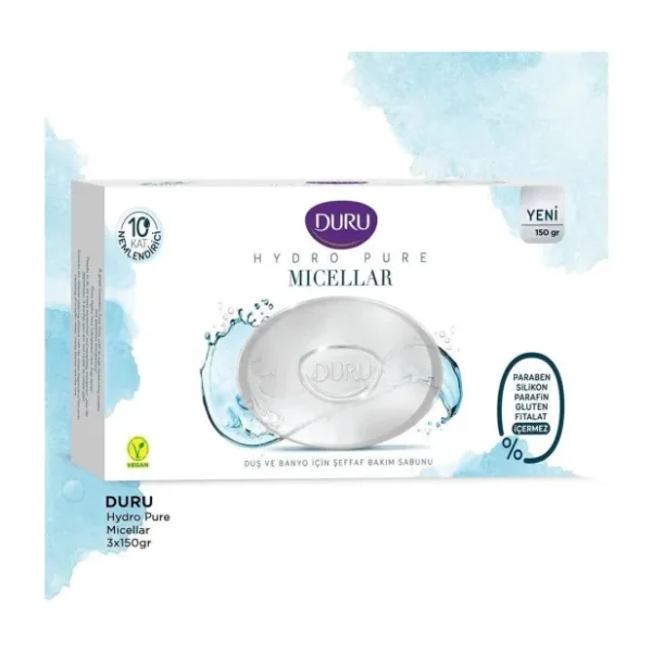 Duru Hydro Pure Micellar 3x150 gr Sabun