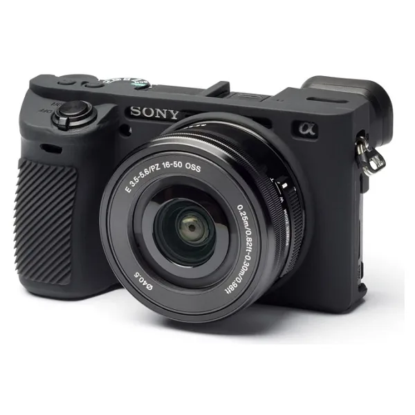 EasyCover Silikon Kılıf (Sony A6500 Siyah)