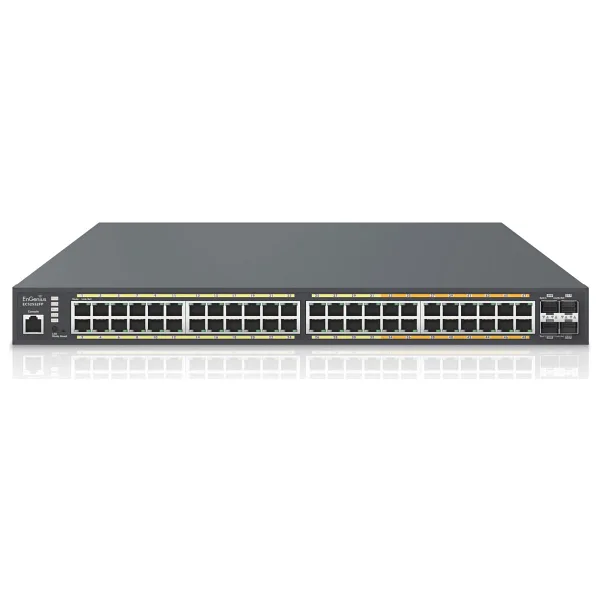 EnGenius ECS2552FP 48 Port Multi-Gigabit PoE++ Cloud Yönetilebilir Switch | 740W PoE | 4x 10G SFP+