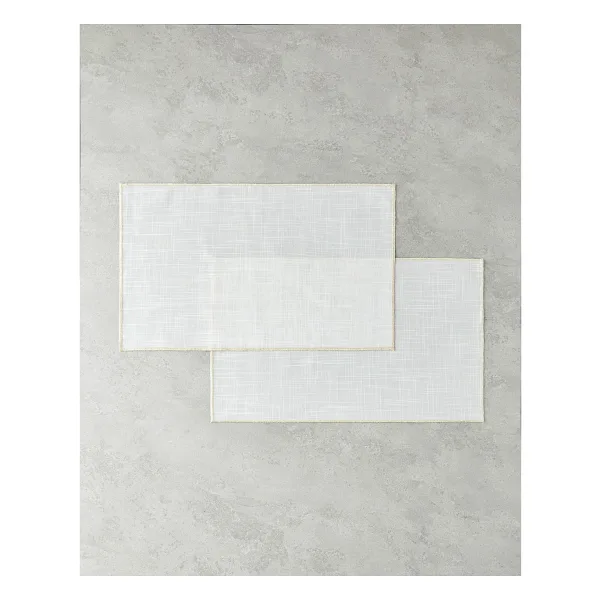 English Home Lenore 2'li Amerikan Servis 35x50 cm Gold - 35 x 50 cm