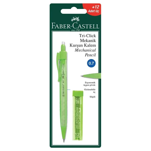 Faber-Castell Tri Click 0.7 mm Uçlu Kalem + Min Seti