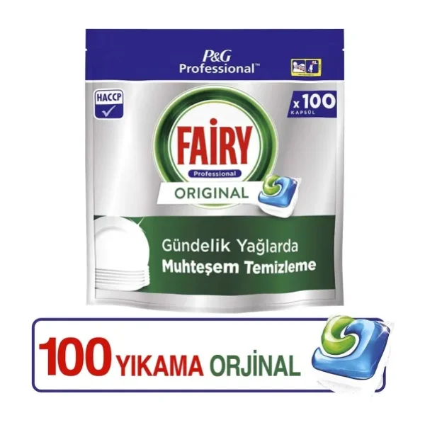 Fairy Professional Bulaşık Makinesi Tableti 100'lü