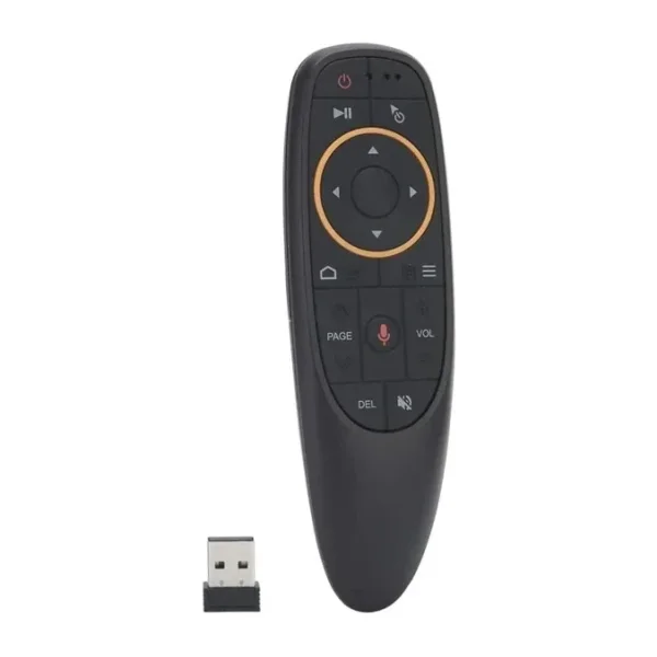 G10 Android-Windows-Linux-TV Box-Mac OS Uyumlu 2.4 Ghz Ses Komutlu Wireless Air Mouse Uzaktan Kumanda