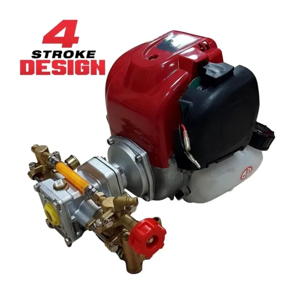 GardenPro 4 Zamanlı Benzinli Pülverizatör Motoru + Pompa 1.6 Hp