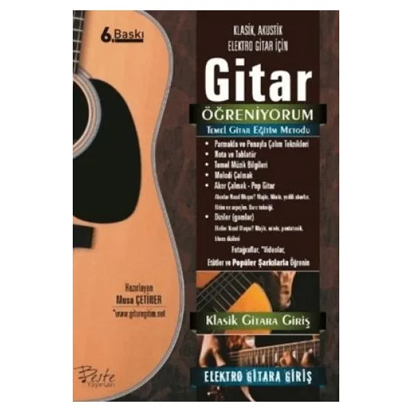 Gitar Öğreniyorum - Temel Gitar Eğitim Metodu