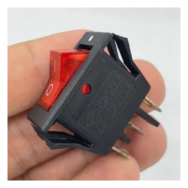 IC-113-8 Tekli Anahtar Işıklı On-Off 3P