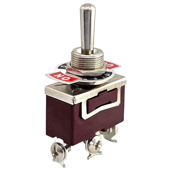 IC-154 Toggle Switch On-Off-Mom Ø12mm 3P KN3C-113
