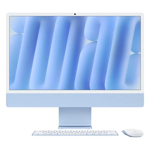 iMac M4 Mavi MWV13TU/A 16 GB 256 GB SSD 10C GPU 24" 4.5K All in One PC