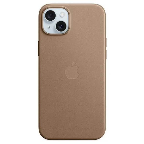 iPhone 15 Plus Magsafe Özellikli Mikro Dokuma Vizon Grisi Kılıf Mt473zm/A