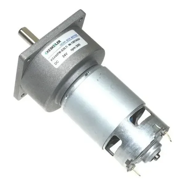 KGA-60 24V 220Rpm Redüktörlü Dc Motor