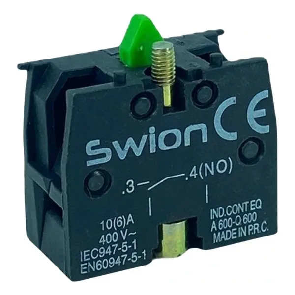 LAY5-BE101 22mm Kontak Blok (NO) Yeşil