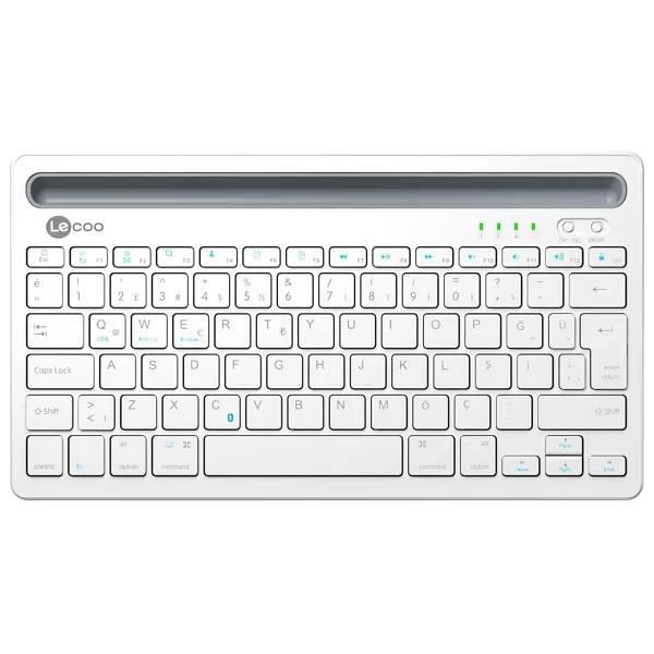 Lenovo Lecoo BK100 Beyaz TKL Kablosuz Klavye