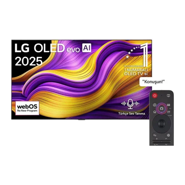 LG OLED77G55LW 4K Ultra HD 77" 195 Ekran Uydu Alıcılı webOS Smart OLED Evo TV