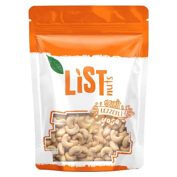 List Nuts 500 gr Kavrulmuş Kaju