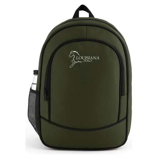 Louisiana Polo 2450 Haki 3 Bölmeli Okul Sırt Çantası